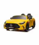 Mercedes GT63 AMG DK-GT63 24V LCD Battery-Powered Car, Yellow