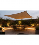 Sun Shade sail 3x3 m square, beige