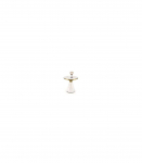 Kohvilaud TALBI valge marmor/kuldne