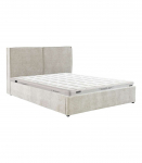 Voodi DAMANI madratsiga HARMONY DUO SEASON 160x200cm, beež