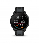 Garmin Forerunner 165 Music 3.05 cm (1.2") AMOLED 43 mm Digital 390 x 390 pixels Touchscreen Black GPS (satellite)