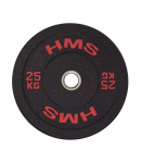 HTBR25 OLYMPIC PLATE - BUMPER 25 KG HMS(red)