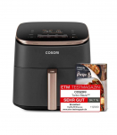 Cosori Turbo Blaze Chef Edition Single 6 L Stand-alone 1725 W Hot air fryer Black, Pink gold