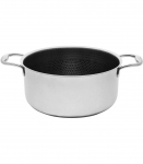 Kohersen Black Cube 24 cm pot with lid