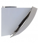 Akpo WK-4 Clarus 60 Chimney Kitchen Hood Grey Glass