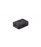 SAVIO HDMI (F) &ndash; HDMI (F) &ndash; Adapter, straight, barrel CL-111 Black