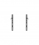 EDBAK Arms for Modular Menu Board Mount VWM.ARMS Maximum weight (capacity) 40 kg Black