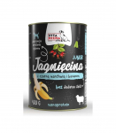 SYTA MICHA Junior Lamb with black carrot and banana - wet dog food - 400g