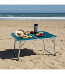 NC3402 NILS CAMP LOW FOLDING TOURIST TABLE, BLUE