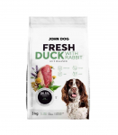 John Dog ADULT FRESH DUCK WITH RABBIT Karma sucha dla psa 3kg