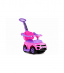 614W Toddlers Ride On Push Along with Parent Handle - Pink