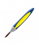 Pelikan ergonoomiline pintsel, griffix, nr 6, kollane