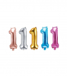 PartyDeco fooliumist &otilde;hupall, 35 cm, number 1