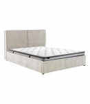 Voodi DAMANI madratsiga HARMONY DUO 160x200cm, beež