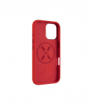 Fixed MagFlow Back cover Apple iPhone 16 Liquid silicon Red