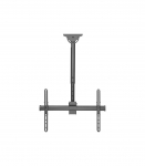 DIGITUS Universal TV Ceiling Mount with Telescopic Height-Adjustment