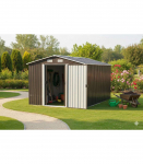Metal outdoor storage shed, 312x257x212 cm