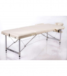 RESTPRO&reg; ALU 3 Cream Portable Massage Table