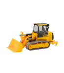 Crawler Bulldozer Construction Vehicle Movable Bucket Yellow