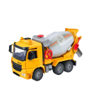 Construction Truck Concrete Mixer Rotating Drum Lights Sounds