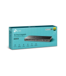 TP-LINK Switch TL-SG116E Web managed Wall mountable Gigabit Ethernet (copper) ports quantity 16 Power supply