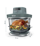 Ninja CRISPi PRO 7-in-1 XL Glass Air Fryer &ndash; Ash Grey AS101EUGY