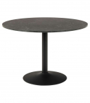 S&ouml;&ouml;gilaud IBIZA D110xH74cm, must marmor