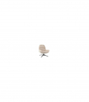 Tugitool GISELLE antiik roosa/beež