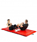 MGS01 v&otilde;imlemiseks m&otilde;eldud kokkuklapitav madrats 2400x1200 mm punane HMS Premium