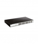 D-Link 28-Port Gigabit Smart Managed PoE Switch DGS-1210-28P Managed L2+ Desktop Power supply type External