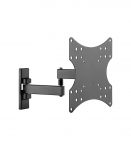 Goobay Wall mount 49714 FULLMOTION (S) Tilt, Swivel TV wall mount Basic " Black