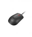 Lenovo Fingerprint Biometric USB Mouse Gen3 Wired USB-A Black/Red