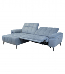 Nurgadiivan LUZERN VN elektriline recliner 264x160/87xH85cm, sinakashall
