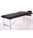 RESTPRO&reg; ALU 2 (L) Black Portable Massage Table