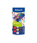 Pelikan akvarell 22 v&auml;rvi + pintsel