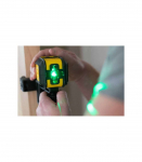 Ristlaser CUBIX roheline koti ja kinnitusalusega, Stanley