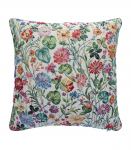 Padi HOLLY 45x45cm, lilled, 50% pol&uuml;ester, 50% puuvill, kangas 489