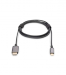Digitus USB Type-C to HDMI Adapter DA-70821 Black USB Type-C 1.8 m