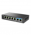 D-Link 7-Port Multi-Gigabit Unmanaged Switch DMS-107/E Unmanaged Desktop Power supply type External