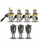 LEGO Star Wars 327.t&auml;hekorpuse kloons&otilde;dalaste lahingukomplekt