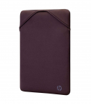 HP 14 Reversible Sleeve, Sanitizable - Grey, Mauve