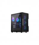 Case|ENDORFY|Regnum 400 ARGB|MidiTower|Case product features Transparent panel|Not included|ATX|MicroATX|MiniITX|Colour Black