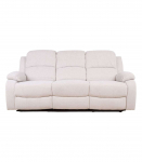 Diivan FELICIA 3-kohaline elektriline recliner 208x96xH100cm, loodusvalge