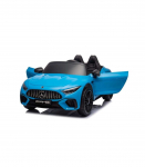 Mercedes AMG SL63 Battery Car, Blue Painted