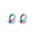 HEADPHONES DEFENDER ECLIPSE RGB WHITE