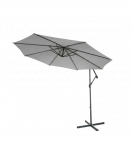 Sun protection umbrella on a stand 3 m, grey