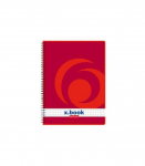 Herlitz spiraalkaustik, A4/100, registriga, jooneline, 3 tk pakis