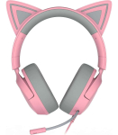 Razer Gaming Headset Kraken Kitty V3 X Wired Over-Ear Microphone Quartz