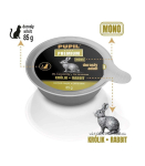 PUPIL Premium Adult rabbit mono - wet cat food - 85g