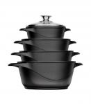 Kvaliteetne 10-osaline pottide komplekt Smile MGK-12